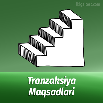 Transaksiyaviy Yetakchilik Maqsadlari