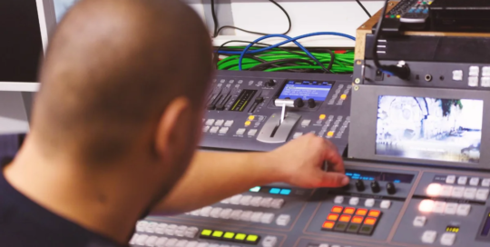 Broadcast technicians