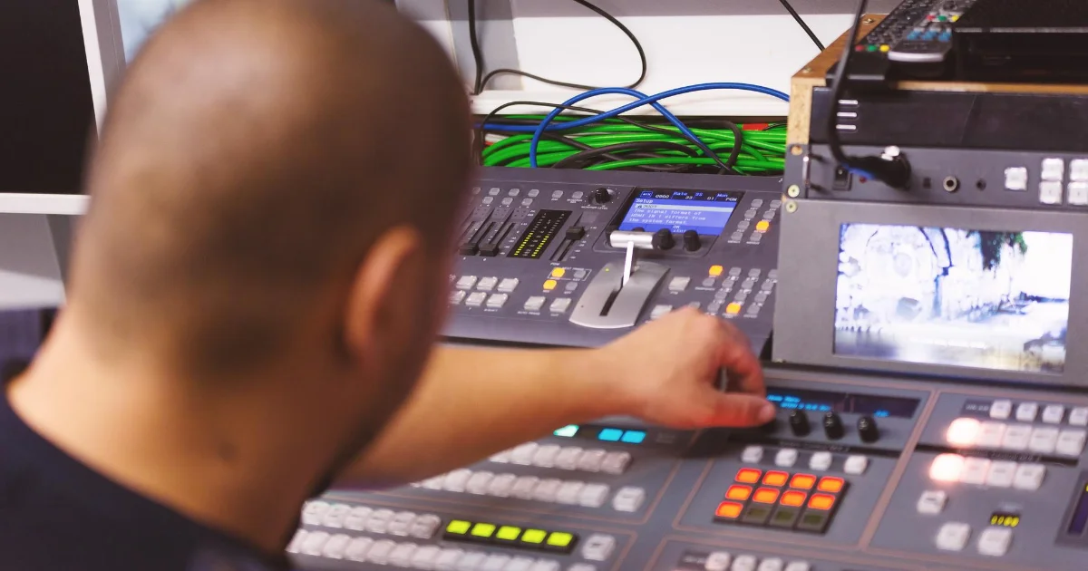 Broadcast technicians