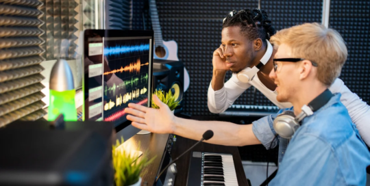 Sound engineering technicians