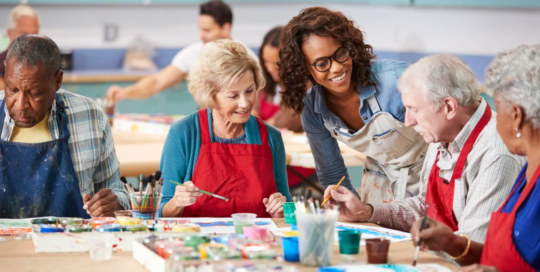 Art therapists