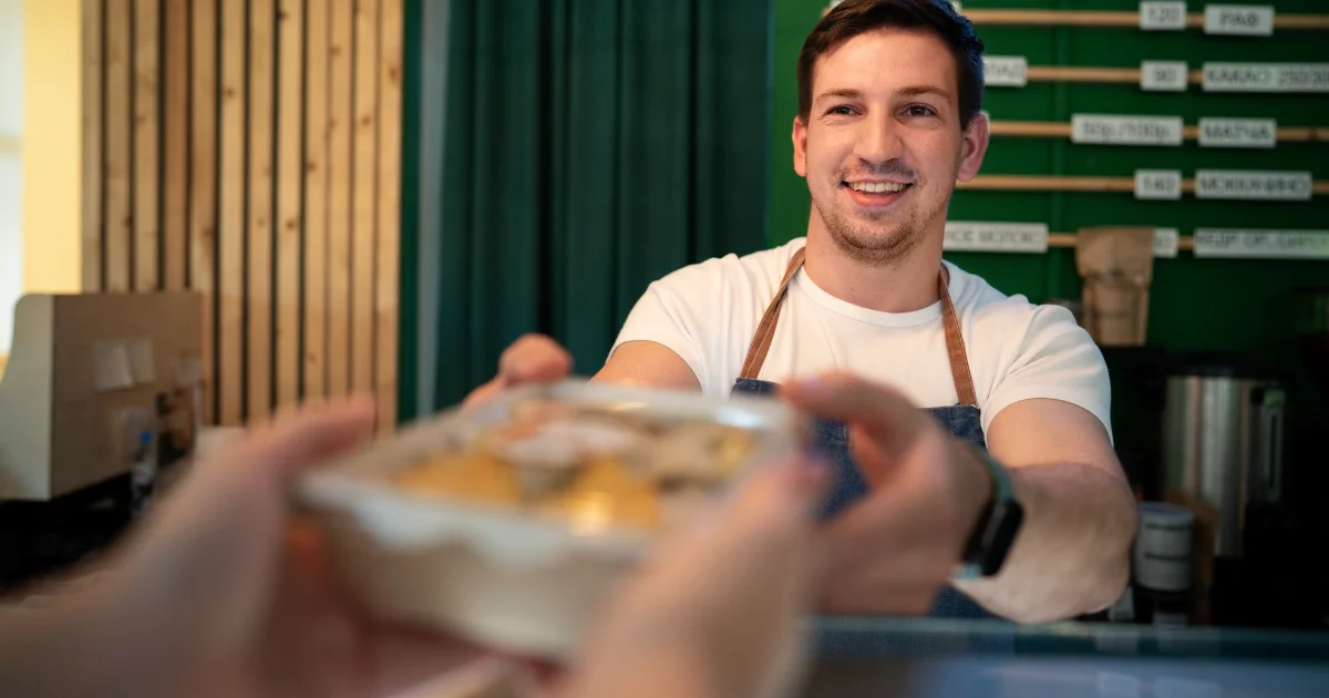 Counter attendants, cafeteria, food concession, and coffee shop
