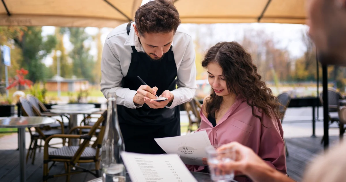 Waiters and waitresses