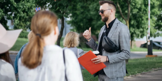 Tour guides and escorts