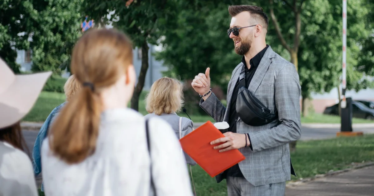 Tour guides and escorts