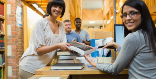 Library assistants, clerical