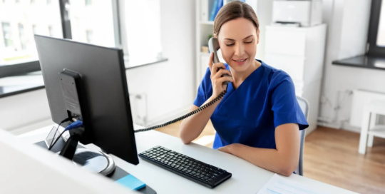 Medical secretaries