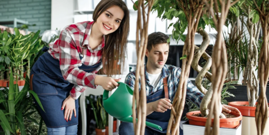 Nursery workers