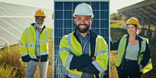 Solar energy installation managers