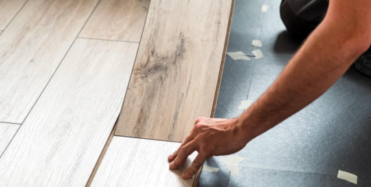 Floor layers, except carpet, wood, and hard tiles
