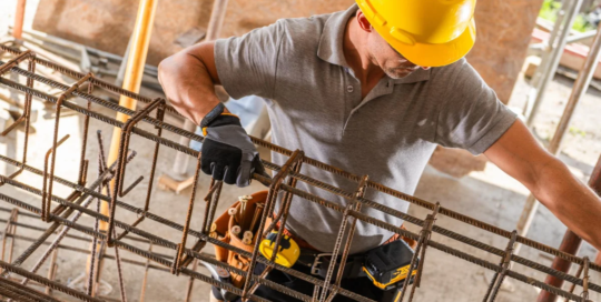 Reinforcing iron and rebar workers