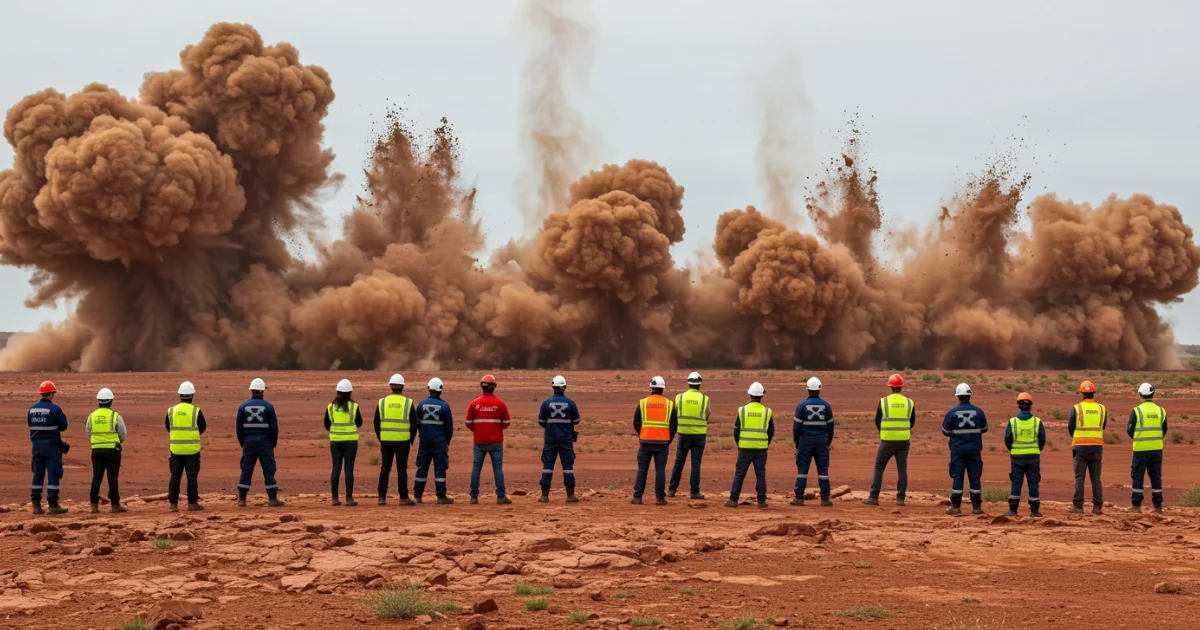 Explosives workers, ordnance handling experts, and blasters