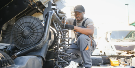 Bus and truck mechanics and diesel engine specialists