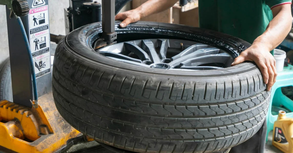 Tire repairers and changers