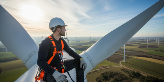 Wind turbine service technicians