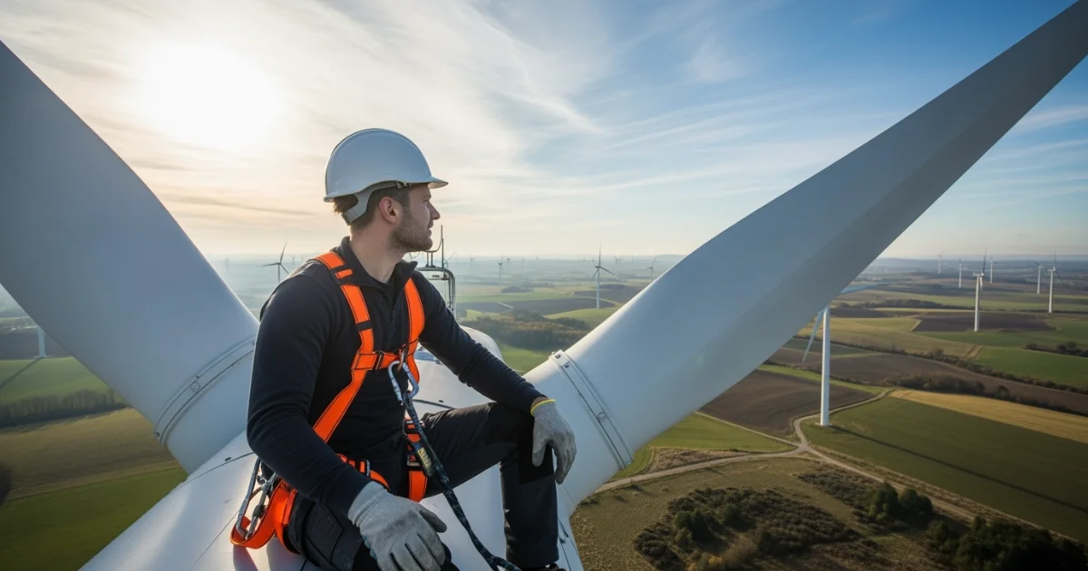 Wind turbine service technicians
