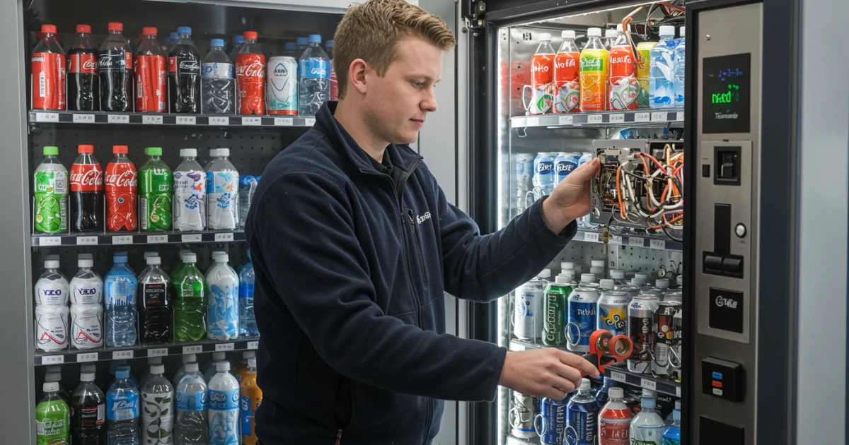 Coin, vending, and amusement machine servicers and repairers