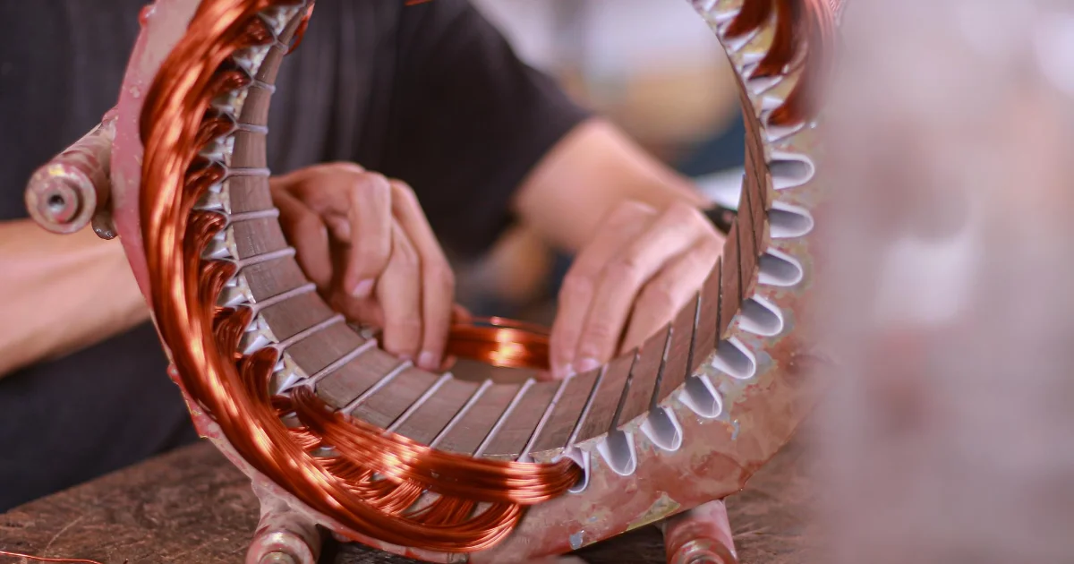Coil winders, tapers, and finishers