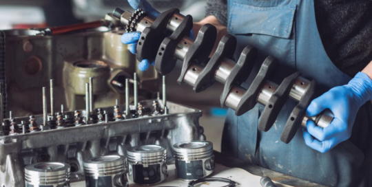Engine and other machine assemblers