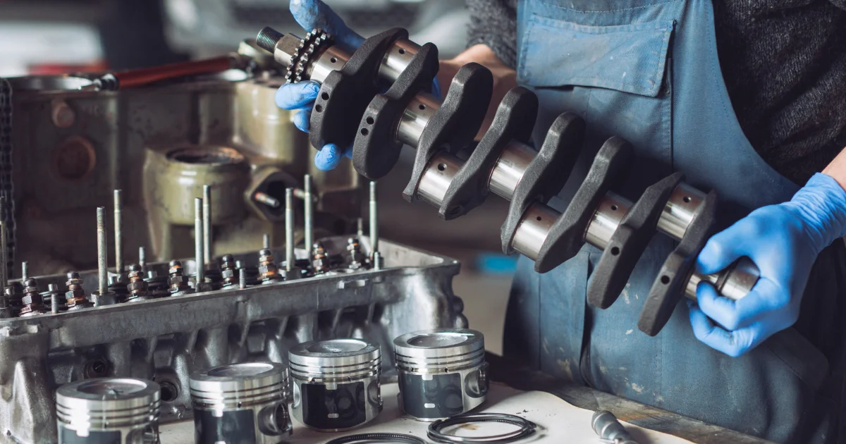 Engine and other machine assemblers