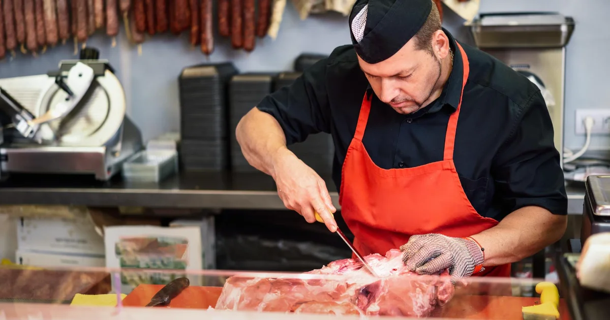 Butchers and meat cutters