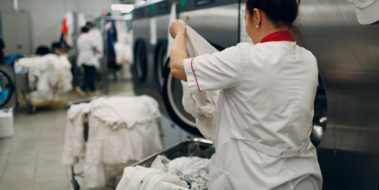 Laundry and dry cleaning workers