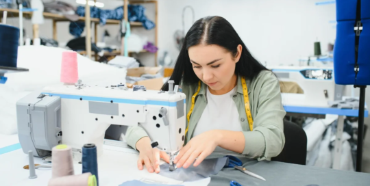 Sewing machine operators