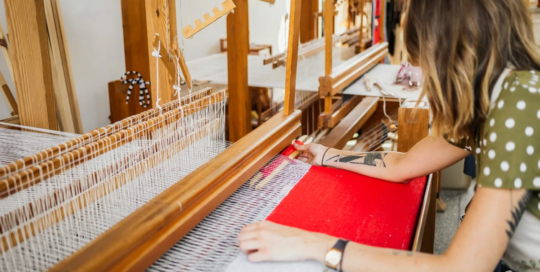 Weavers and stitchers