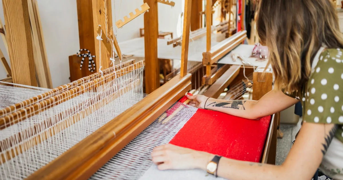 Weavers and stitchers