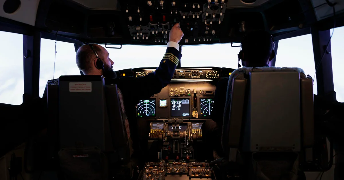 Airline pilots, copilots, and flight engineers
