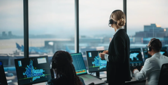 Air traffic controllers