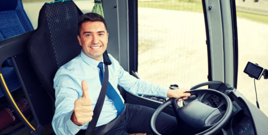 Bus drivers, transit and intercity