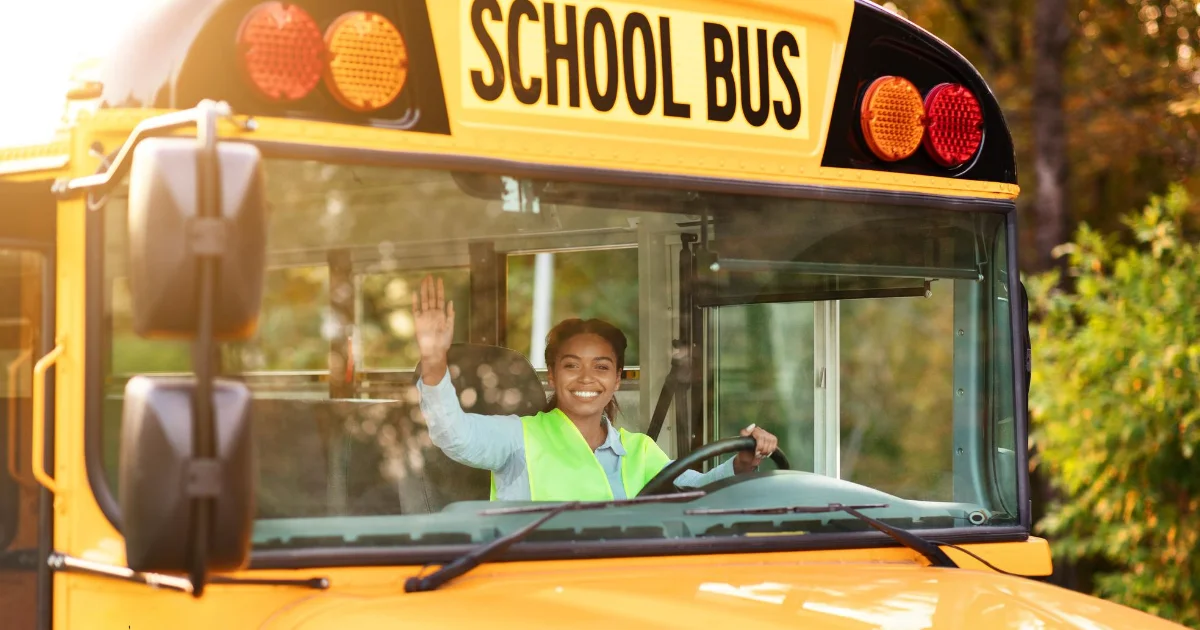 Bus drivers, school or special client