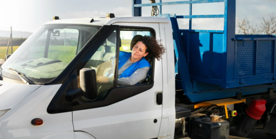 Light truck or delivery services drivers