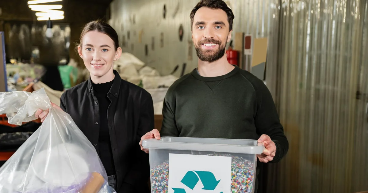 Refuse and recyclable material collectors